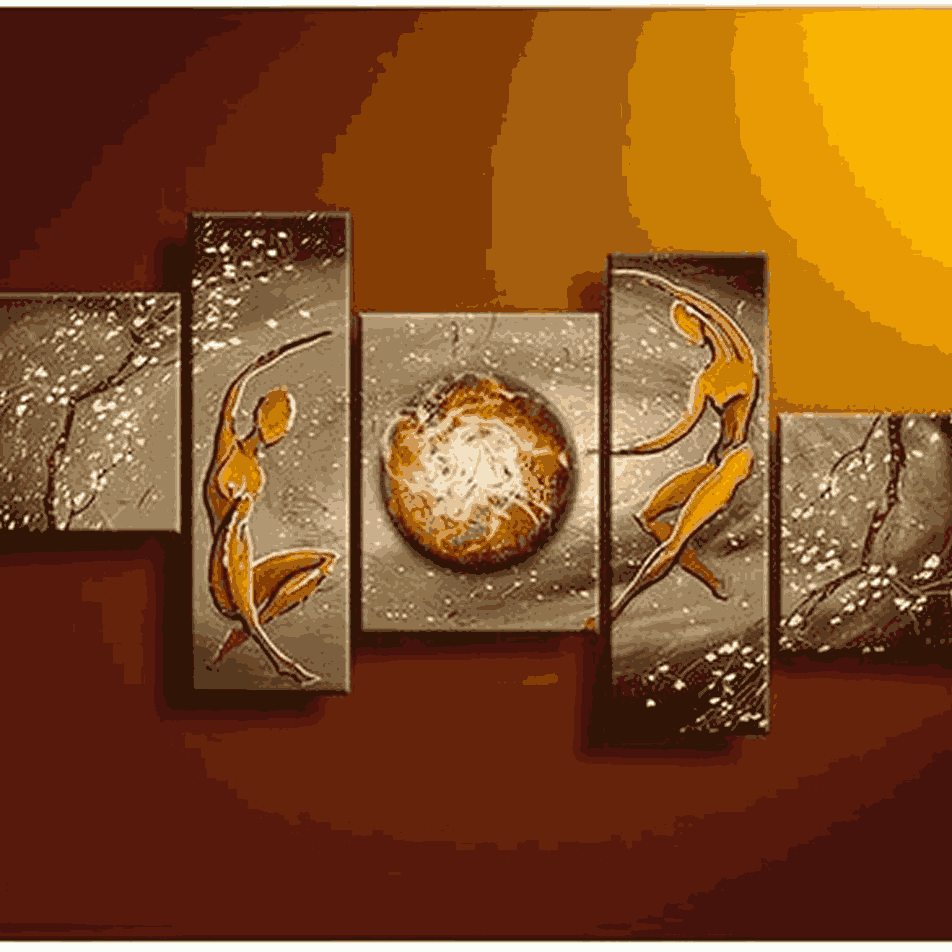 5 Piece Canvas Wallpaper Art